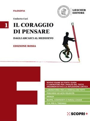 Copertina Coraggio Di Pensare Rossa V.1 Medioevo (Il)