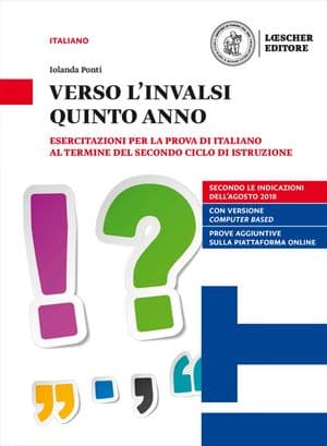 Copertina Verso L'Invalsi Quinto Anno