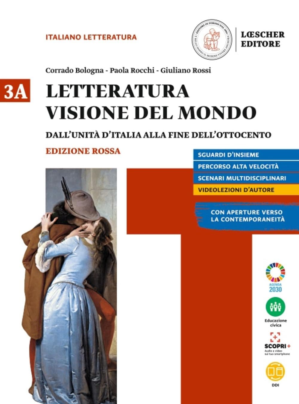 Letteratura Visione Del Mondo Ed.Rossa Vol. 3 A