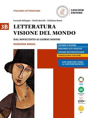 Copertina Letteratura Visione Del Mondo Ed.Rossa Vol. 3 B