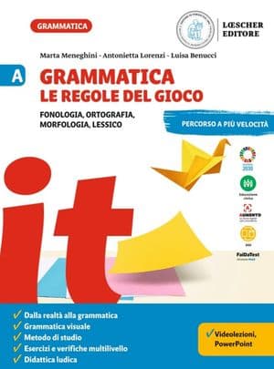 Copertina Grammatica. Le Regole Del Gioco A+B+C