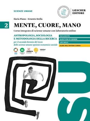 Copertina Mente, Cuore, Mano 2. Antropologia, Sociologia E Metodologia