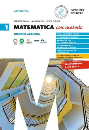 Copertina Matematica Con Metodo Ed.Azzurra Vol.1