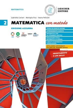 Copertina Matematica Con Metodo Ed.Azzurra Vol.2