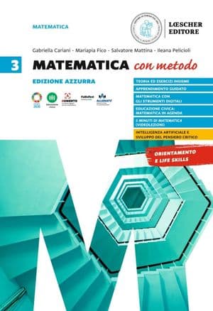 Copertina Matematica Con Metodo Ed.Azzurra Vol.3
