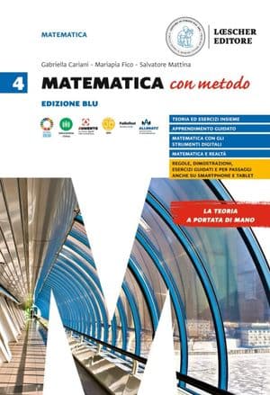 Copertina Matematica Con Metodo Ed.Blu Vol.4