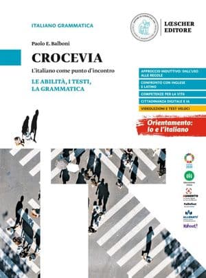 Copertina Crocevia Le Abilitã, I Testi, La Grammatica