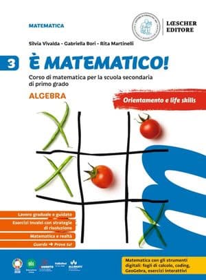 Copertina Ã Matematico! Aritmetica  Algebra + Geometria 3