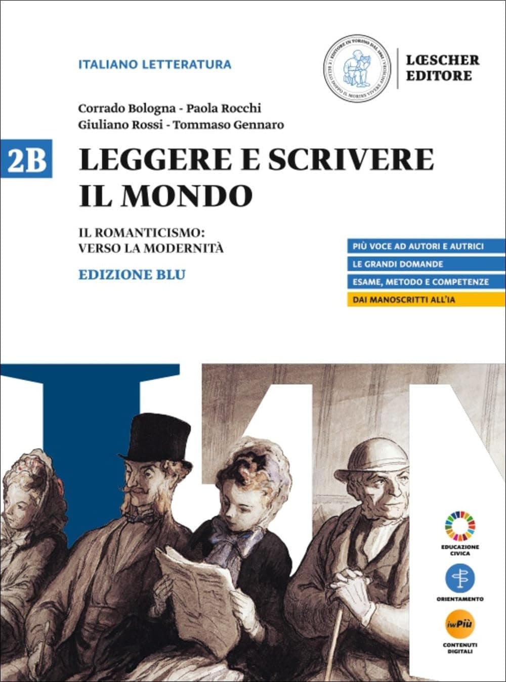 Leggere E Scrivere Il Mondo Ed. Blu Vol.2B