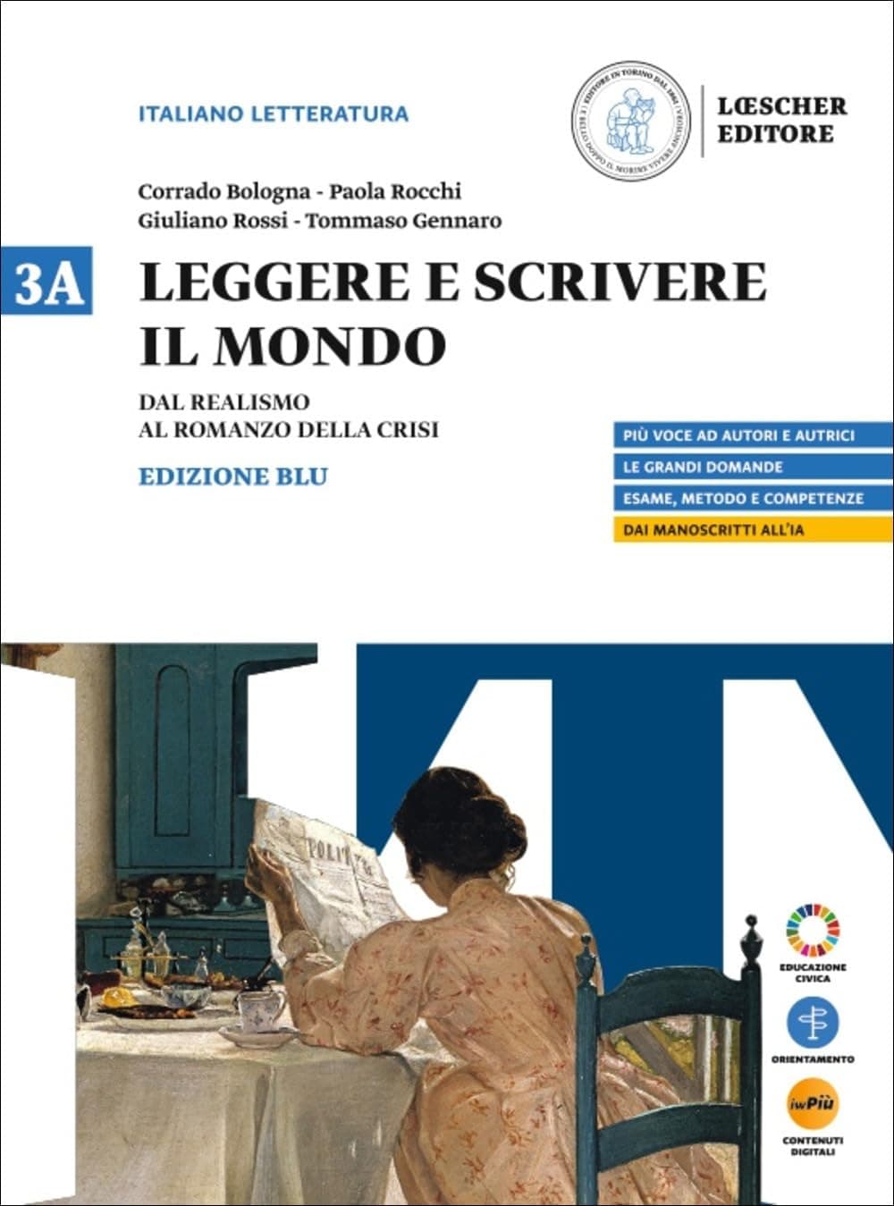 Leggere E Scrivere Il Mondo Ed. Blu Vol.3A