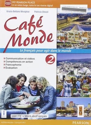 Copertina Cafe' Monde 2 - Edizione Mylab