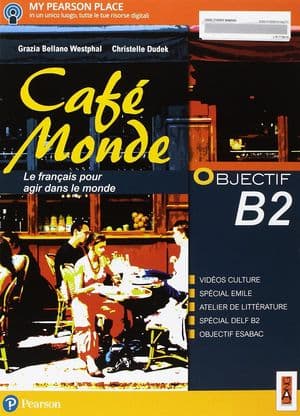 Copertina Cafã© Monde Objectif B2