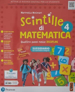 Copertina Scintille Discipline 4 Scientifico