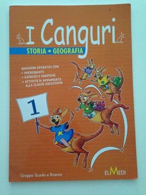 Copertina Canguri (I) Storia Geografia 1