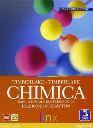 Copertina Chimica Secondo Biennio Ed.Interattiva