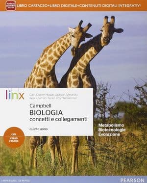Copertina Campbell Biologia Concetti E Collegamenti Quinto Anno