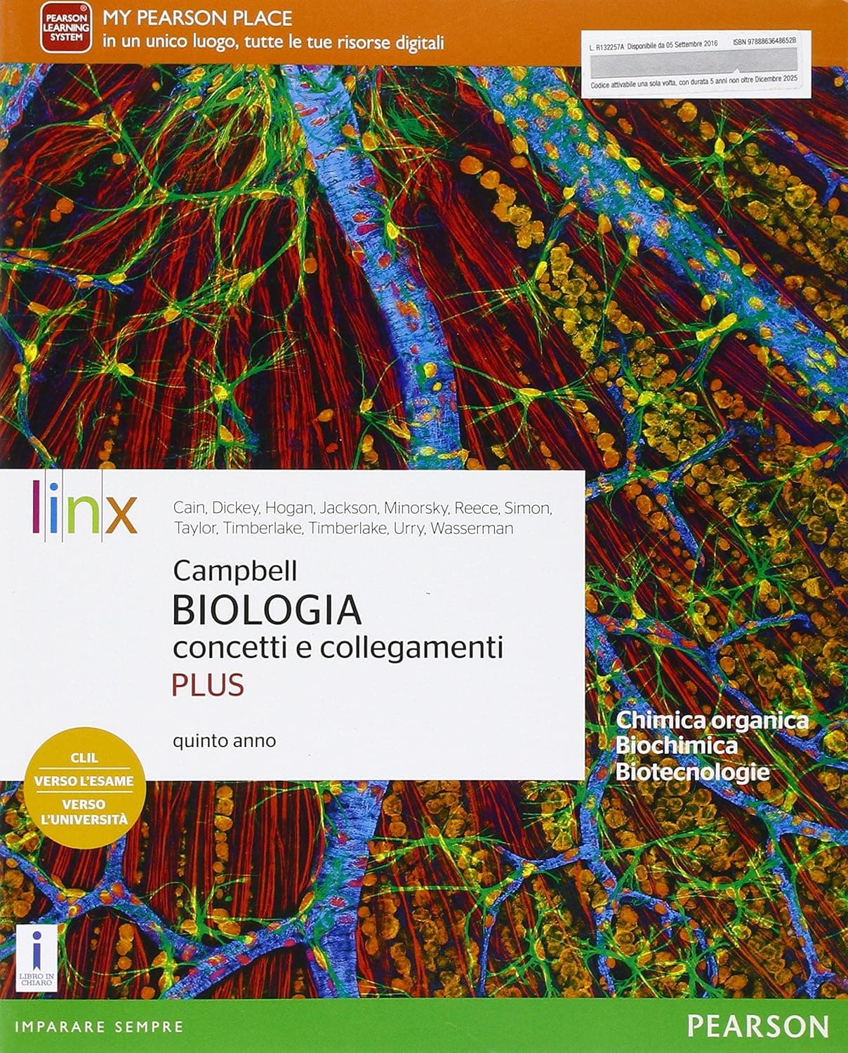 Campbell Biologia Concetti E Collegamenti Plus Quinto Anno