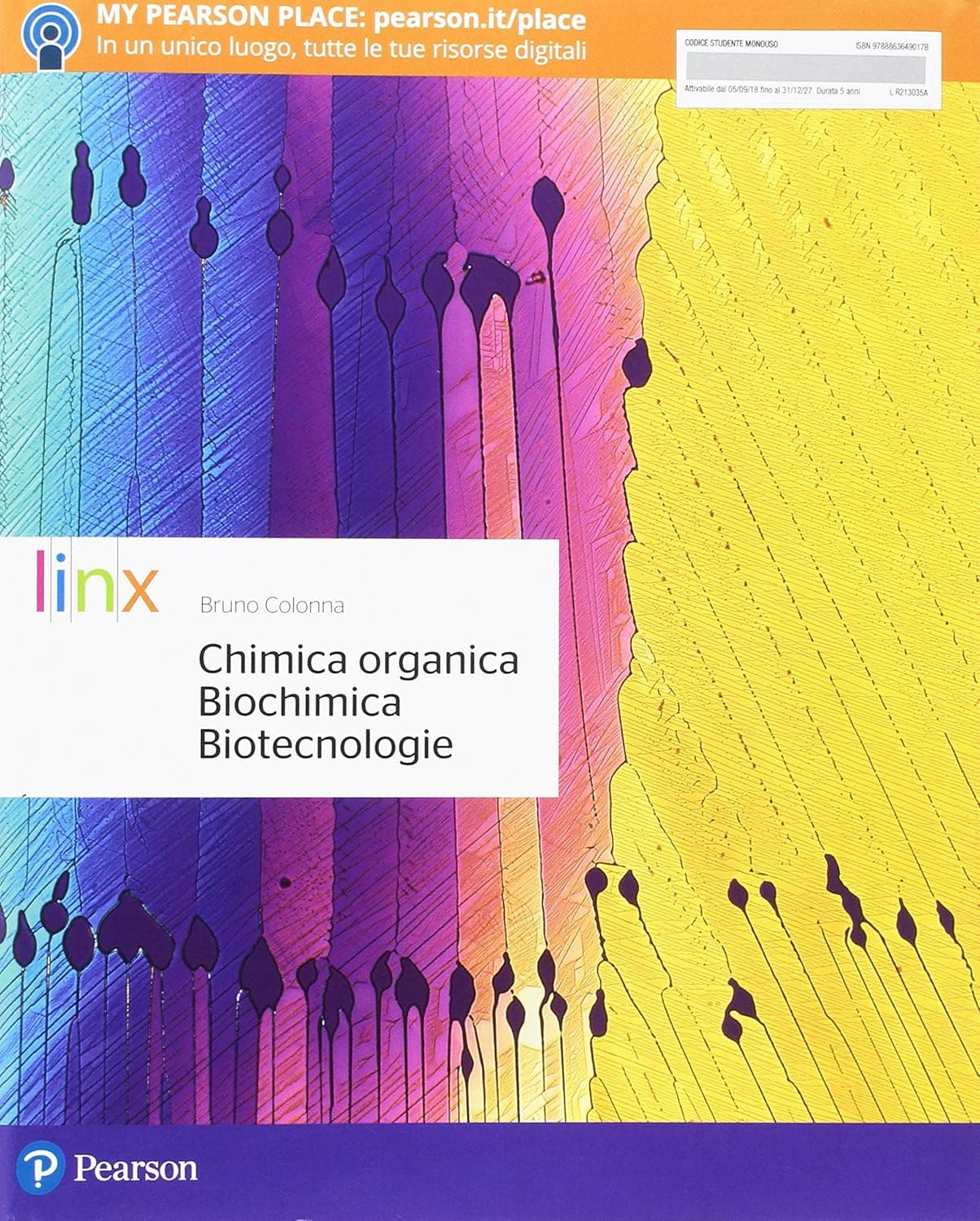 Chimica Organica, Biochimica, Biotecnologie