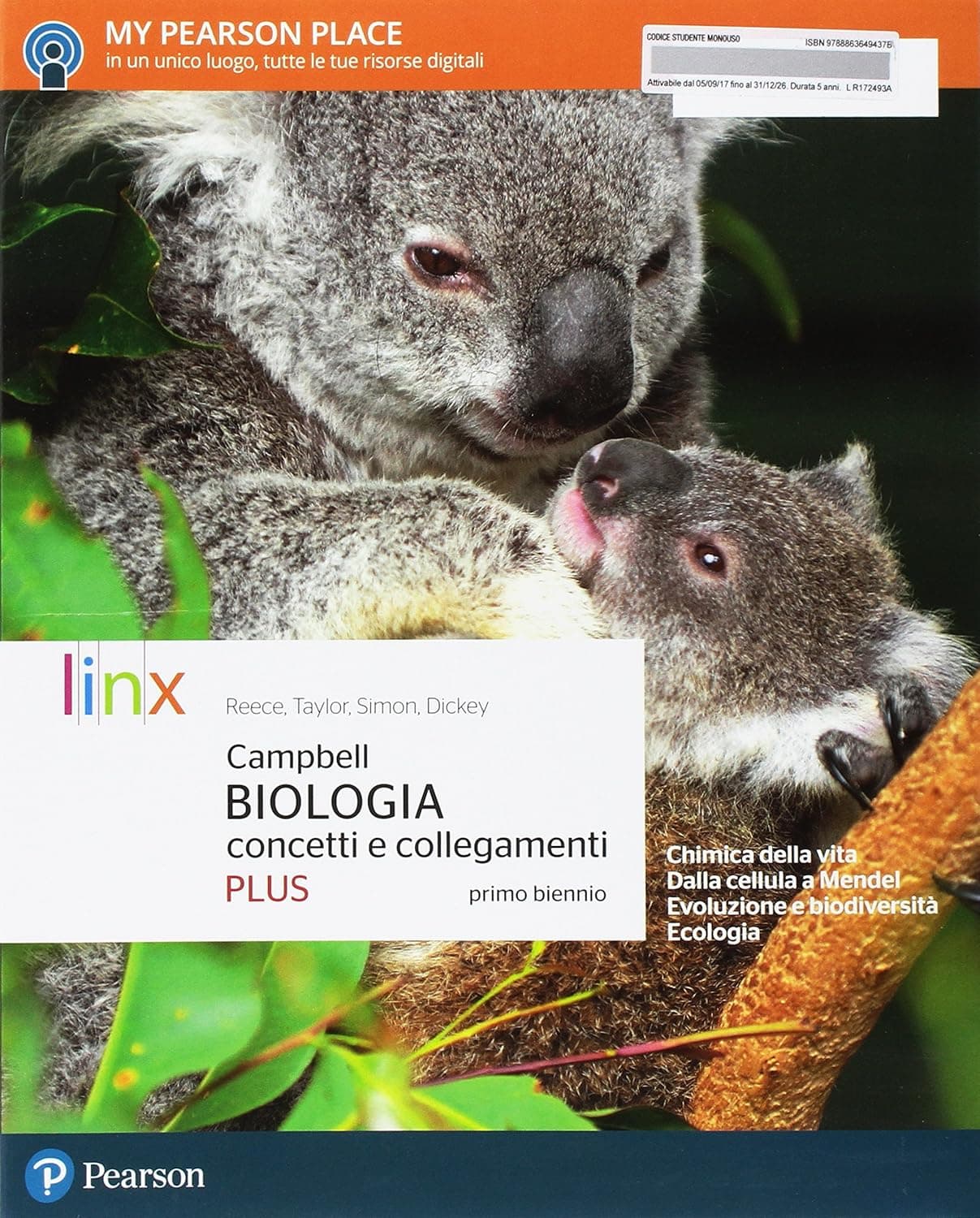 Campbell Biologia Concetti E Collegamenti Plus - Primo Biennio