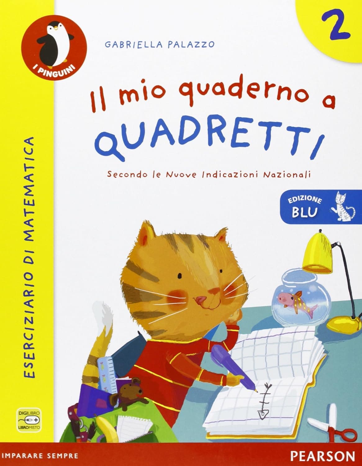 Mio Quaderno A Quadretti 2 Ed.Blu