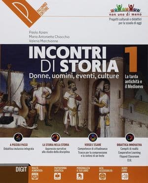 Copertina Incontri Di Storia 1Â° + Atlante 1Â° + Dvd 1Â°