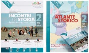 Copertina Incontri Di Storia 2Â° + Atlante 2Â° + Dvd 2Â°