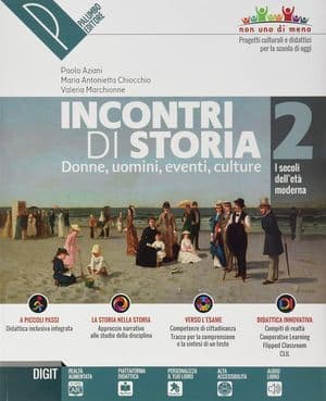 Copertina Incontri Di Storia 2Â° + Dvd 2Â°