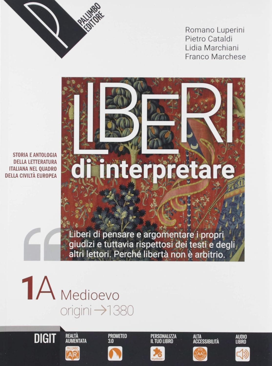 Liberi Di Interpretare Vol. 1A/B + Antologia Della Commedia+Alf. Digitale