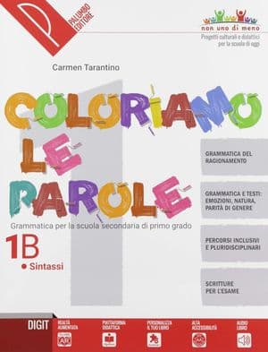Copertina Coloriamo Le Parole 1B + Dvd
