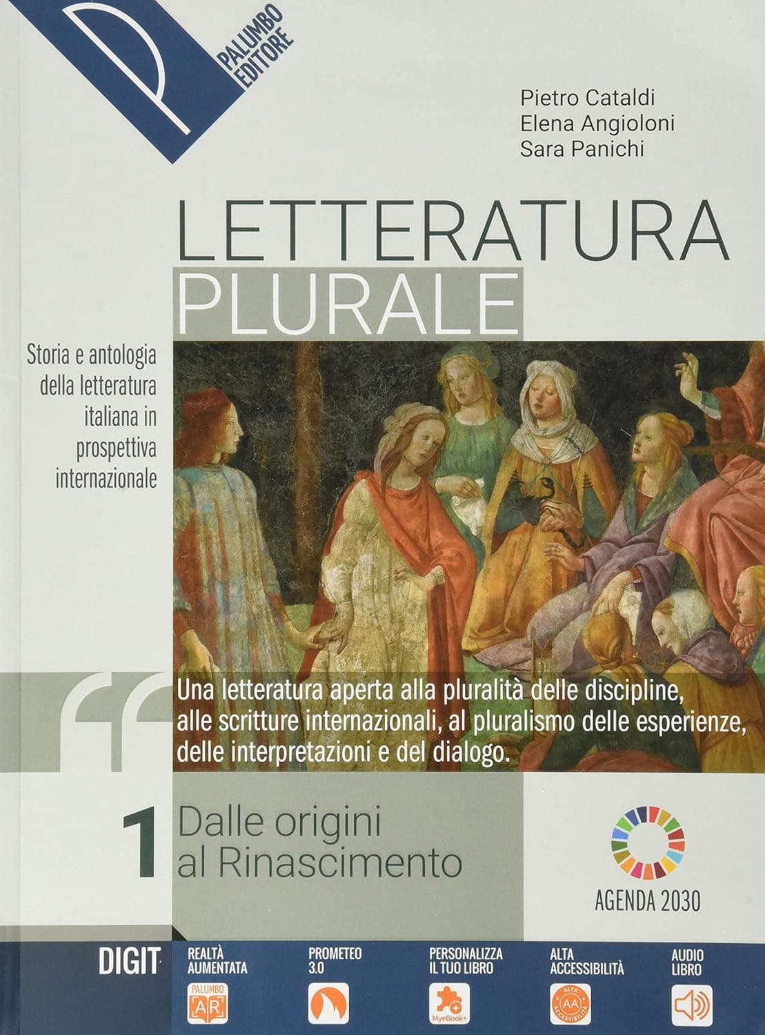 Letteratura Plurale Vol. 1 + Lib. Di Scrivere+ Ant. Comm.+Alfabeto Digitale