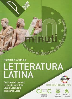 Copertina 40 Minuti - Letteratura Latina