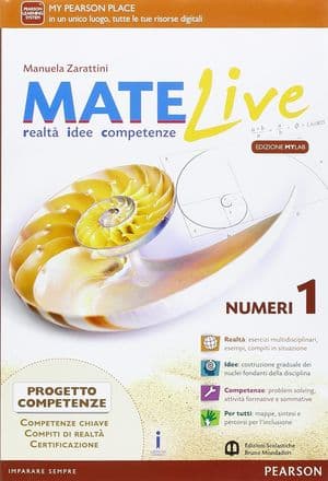 Copertina Matelive 1 - Edizione Mylab