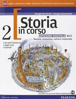 Copertina Storia In Corso 2 Edizione Digitale Blu