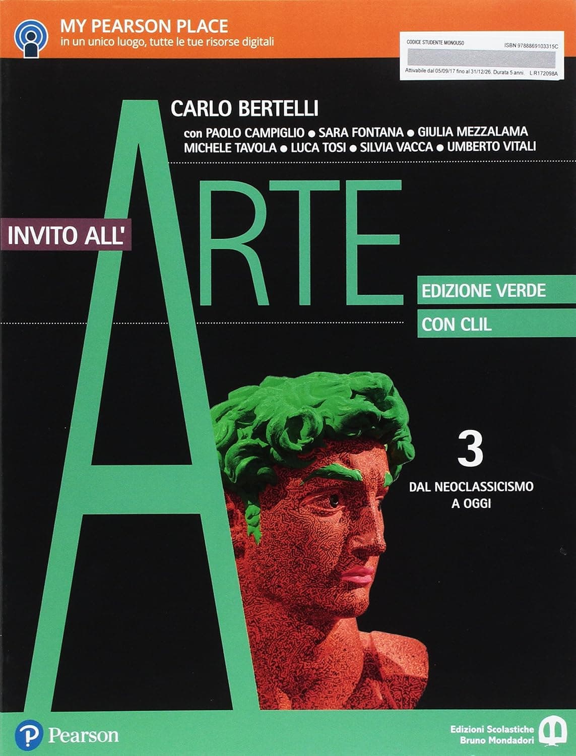 Invito All'Arte 3  Edizione Verde Con Clil