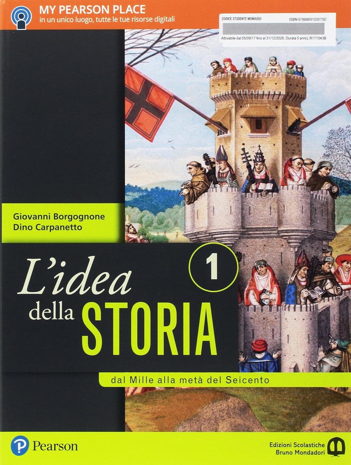 L'Idea Della Storia 1 + Atlante Geopolitico + Lezioni Di Cittadinanza E Costi