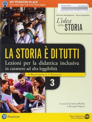 Copertina L'Idea Della Storia La Storia Ã¨ Di Tutti  Lezioni Per La Didattica Inclusiva