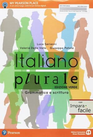 Copertina Italiano Plurale  Edizione Verde Con Imparafacile