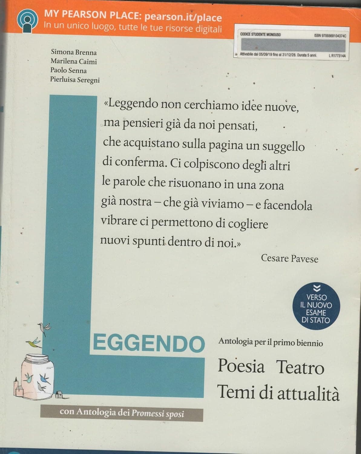 Leggendo. Poesia E Teatro Con Antologia Dei Promessi Sposi