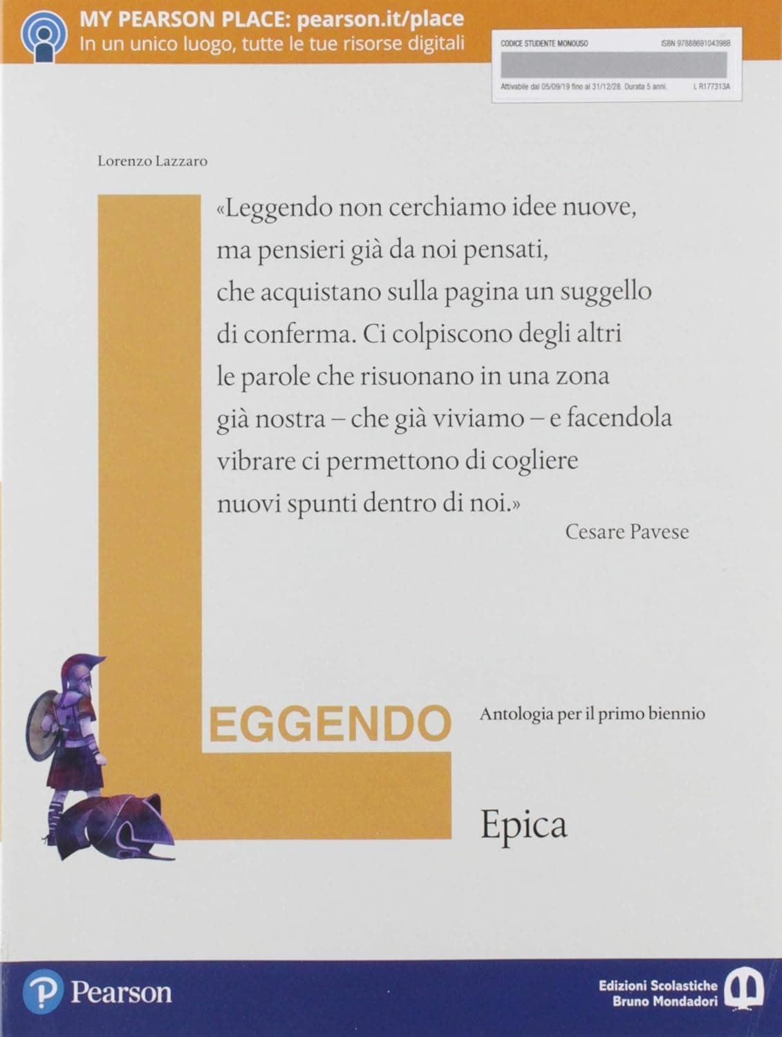 Leggendo. Epica