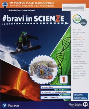 Copertina #Bravi In Scienze - Volume 1