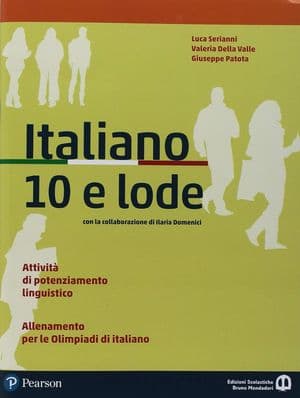 Copertina Italiano 10 E Lode