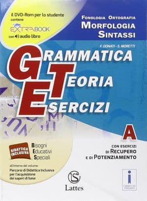 Copertina Grammatica Teoria Esercizi Vol. A (Con Dvd E Prove Ingr.)+B+C