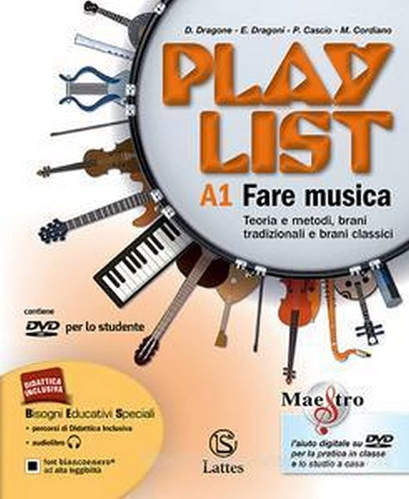 Playlist Vol. A1 Con Cd E Dvd+A2+B+Note E Accordi