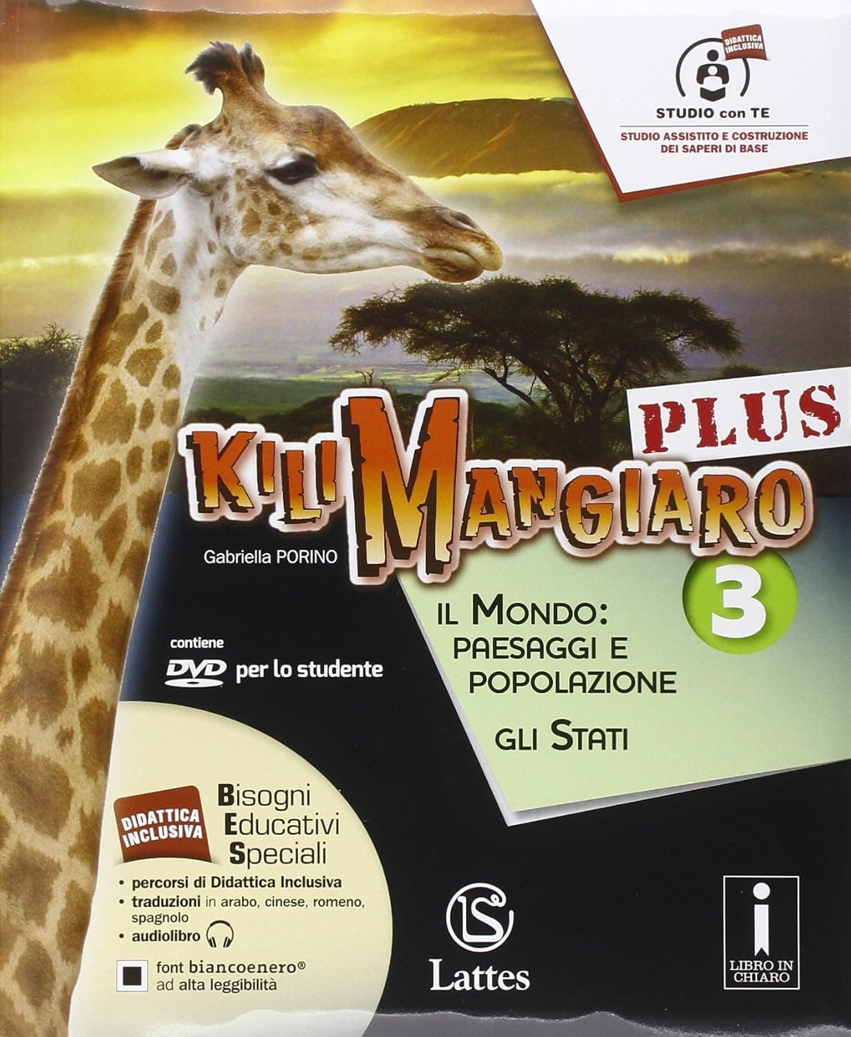 Kilimangiaro Plus Vol. 3 Con Dvd E Atlante 3+Tavole+Mi Prep. Int