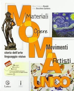 Copertina M.O.M.A. Vol.Unico Storia Dell'Arte+Ling.Visivo Con Album Arte