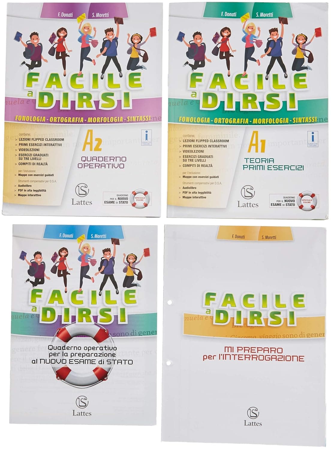 Facile A Dirsi Vol.A1 (Con Pr. Ingr.)+A2+Mi Prep. Per Int.+Quad.Es.Stato