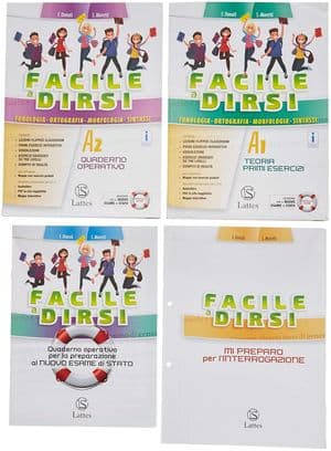 Copertina Facile A Dirsi Vol.A1 (Con Pr. Ingr.)+A2+Mi Prep. Per Int.+Quad.Es.Stato