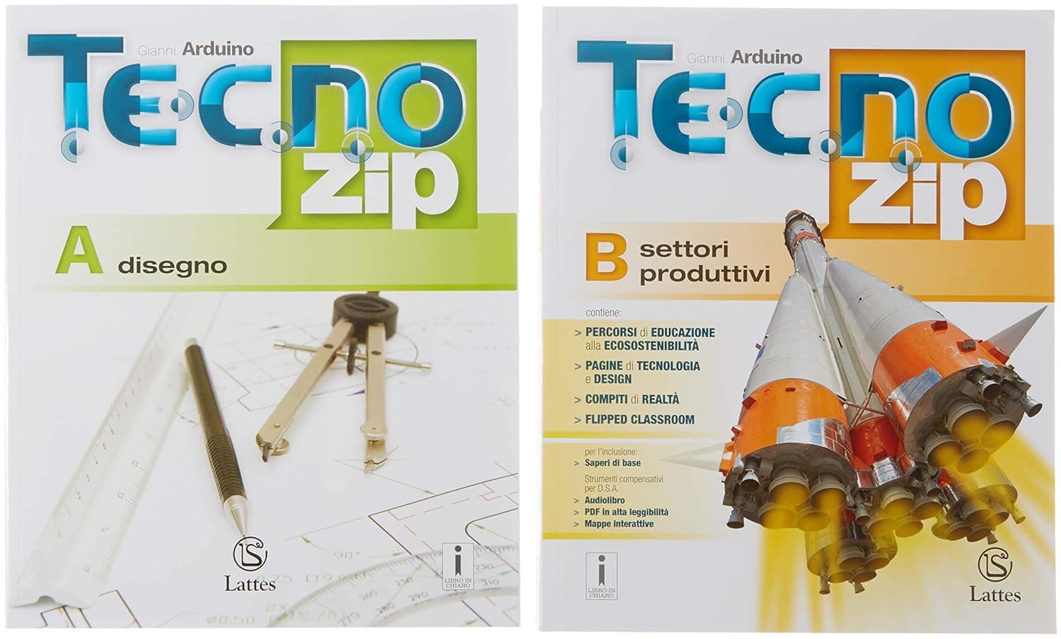 Tecno Zip Disegno+Sett.Prod.+Mi Prep.Int.+Desiner Si Div.Online+Tav. Dis.Sol.