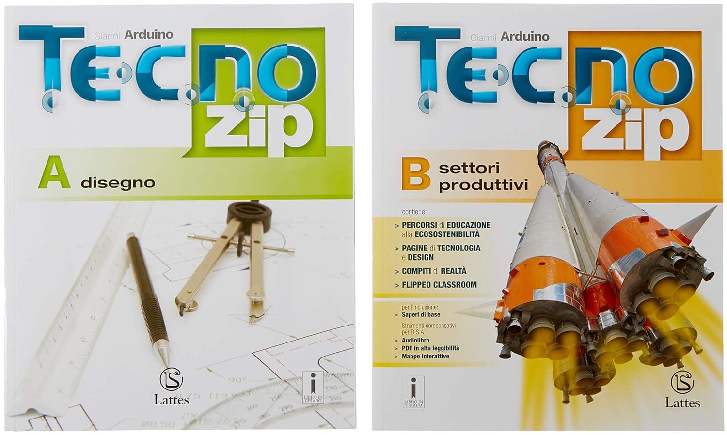 Tecno Zip Disegno+Sett.Prod.+Mi Prep.Int.+Desiner Si Diventa+Tav. Sol. Online