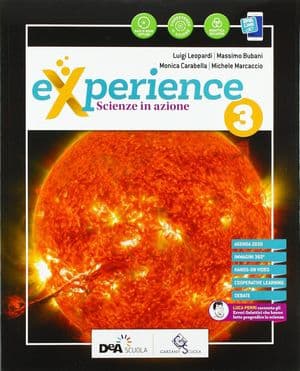 Copertina Experience Volume 3 + Scienze Block +